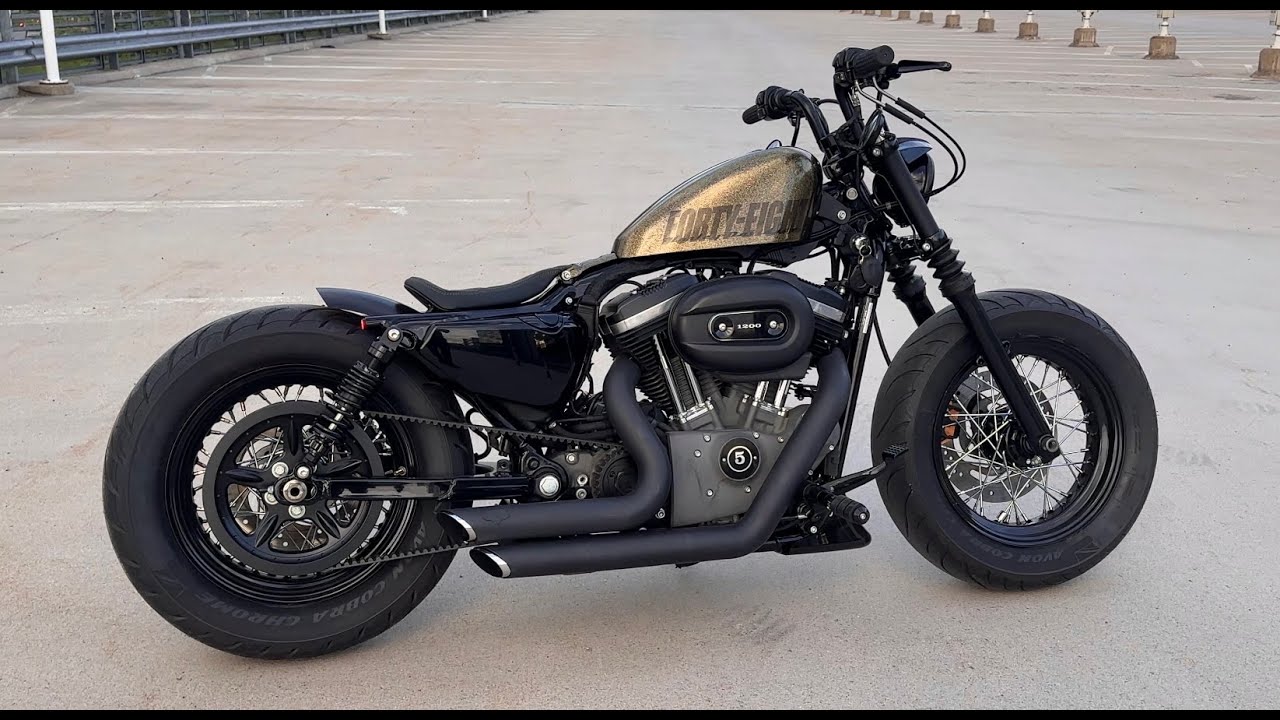 Harley Davidson Sportster Bobber build