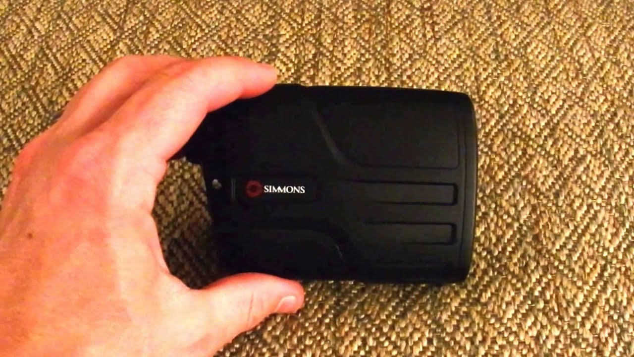 Simmons LRF600 Review - See description for how to changes units