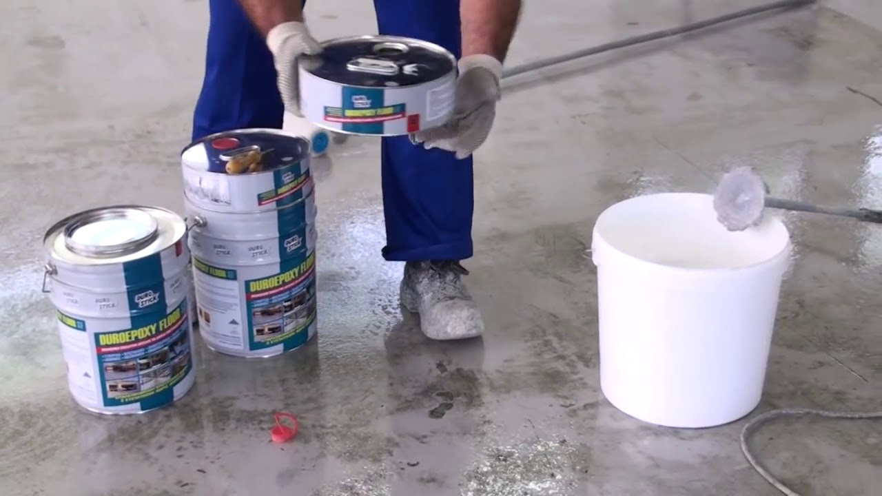 Εποξειδικό δάπεδο με το σύστημα Duroepoxy Floor SF