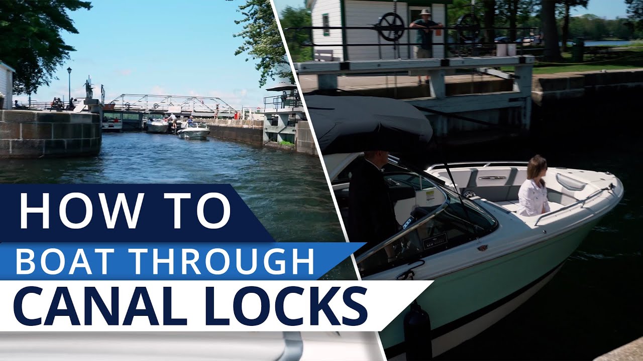 Boating Through a Lock