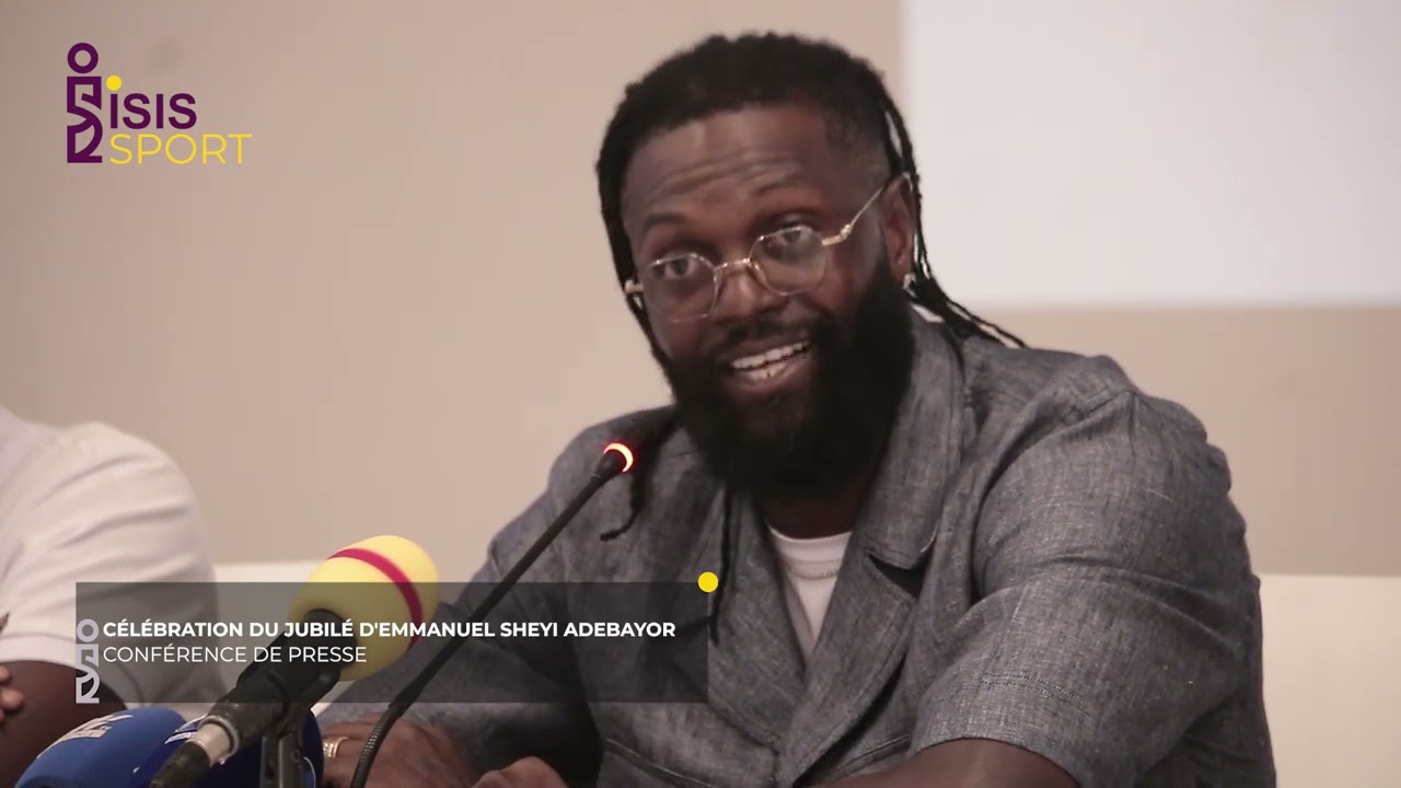 lancement du Jubilé d'or d'Emmanuel ADEBAYOR Sheyi