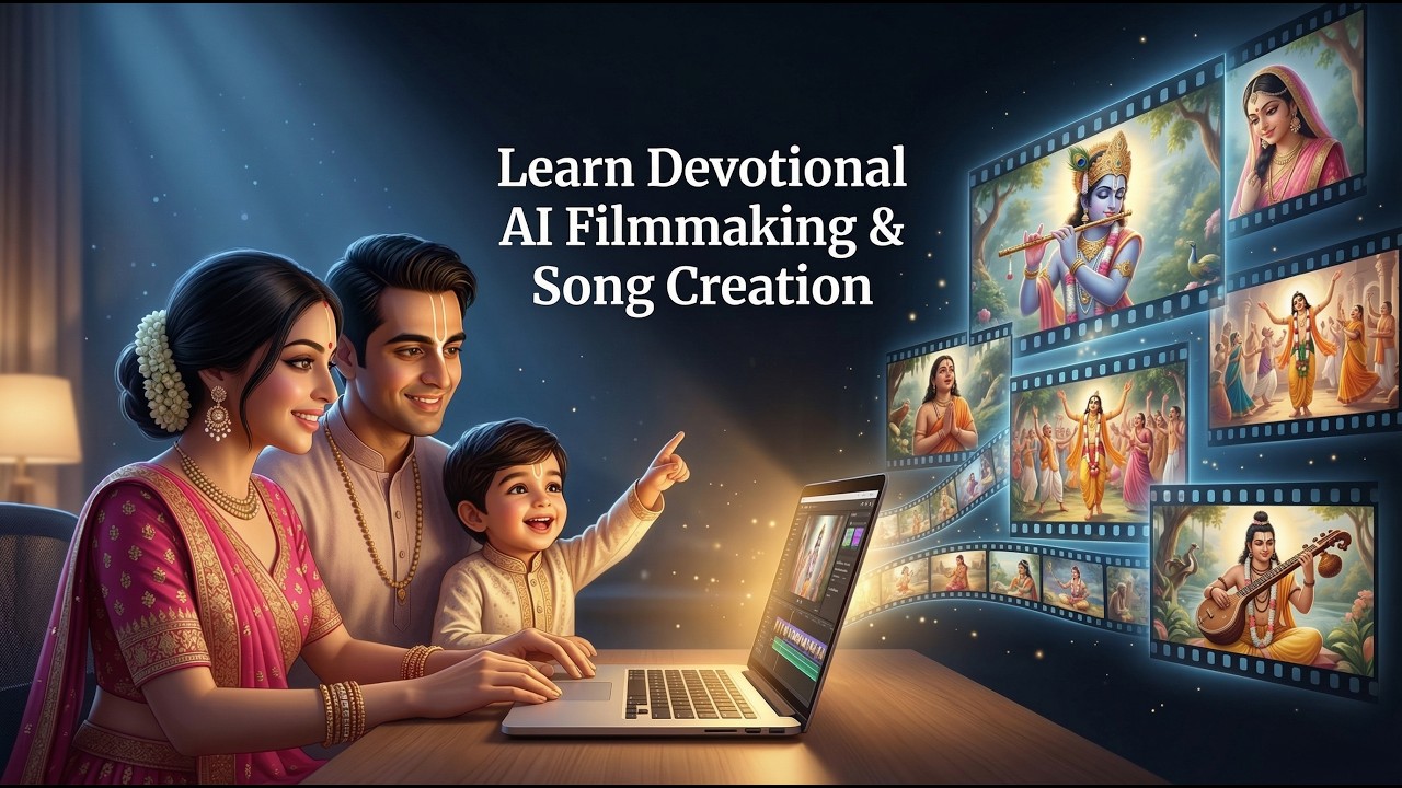 World&rsquo;s First AI Devotional Film & Song Making Course is LIVE!