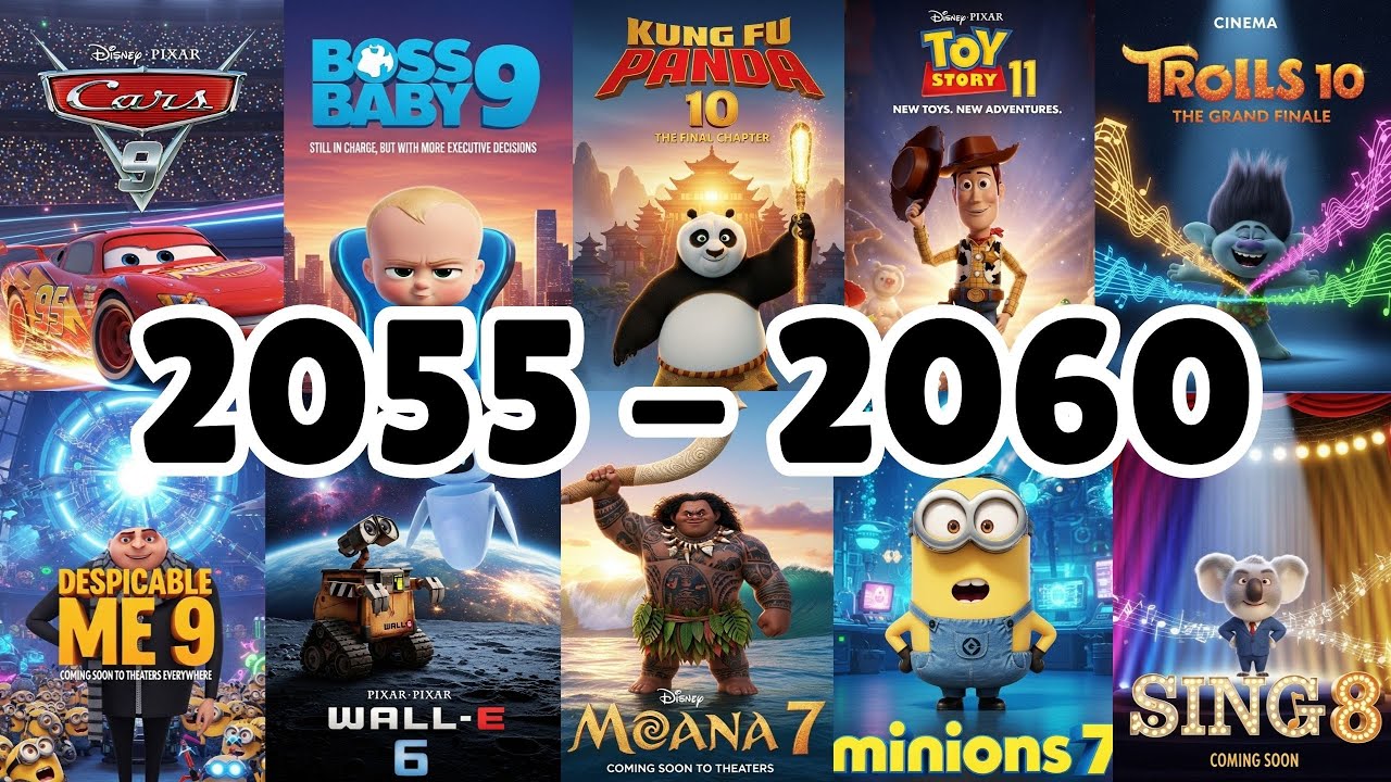 Upcoming Fan Made Animation Movies (2055 - 2060) | Future Animated Films Concept | New World