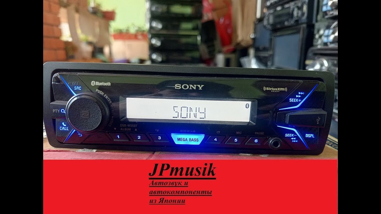 SONY DSX M55BT