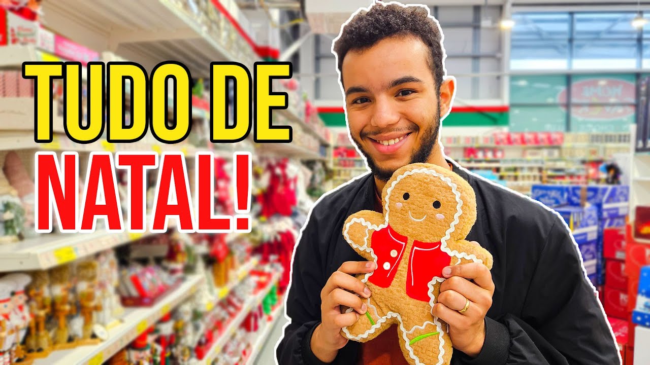 De HALLOWEEN pra NATAL em um dia! Veja como estão os supermercados na Irlanda