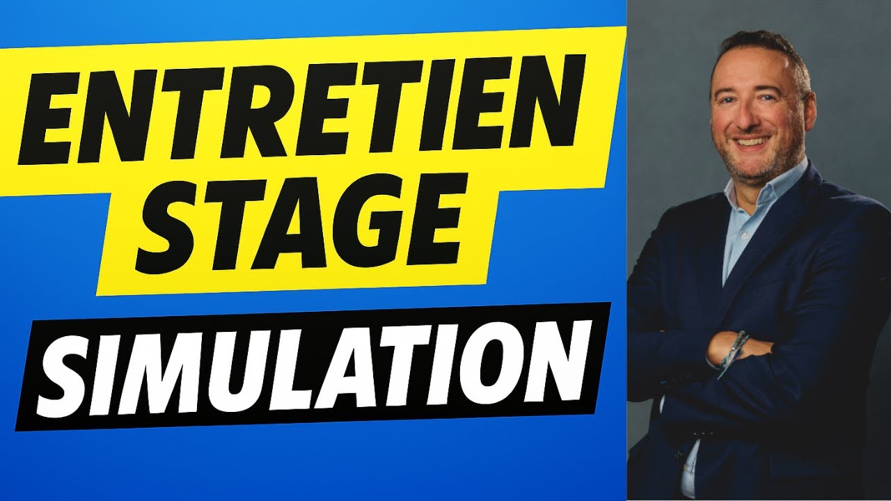 ENTRETIEN DE STAGE SIMULATION: PRÉSENTEZ-VOUS - Régis the Recruiter✅
