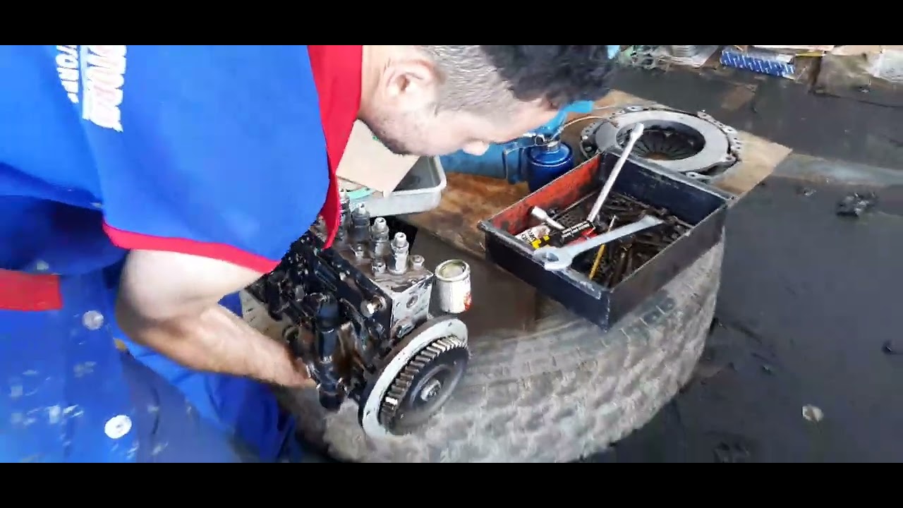 ponto da bomba injetora motor 366 caminhão 1620