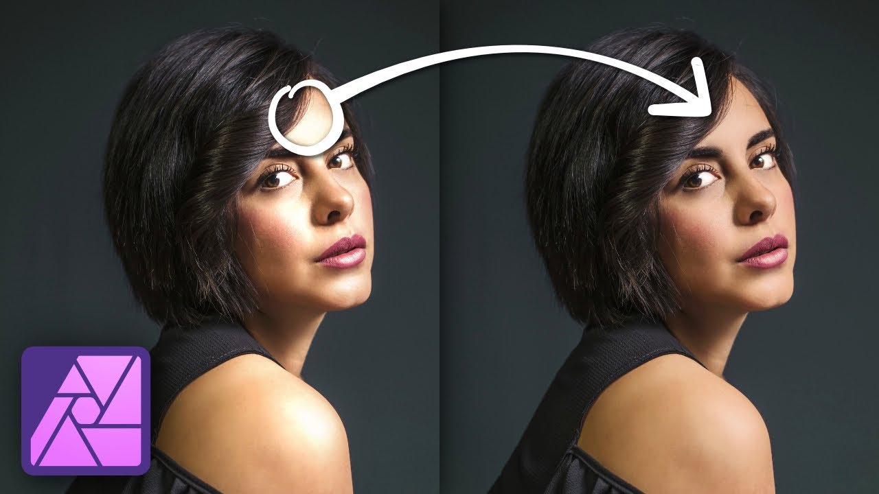 Fix Shiny Skin in Affinity Photo (Fast & Easy!)