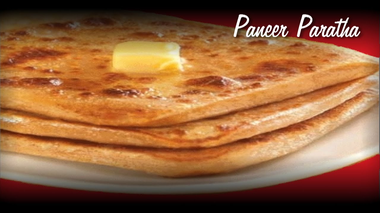 Paneer Paratha Recipe Video - Indian  stuffed bread by Bhavna
