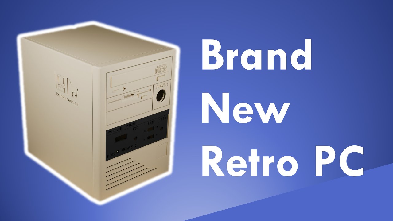 ITX-Llama tiny Retro PC for DOS and Windows 98