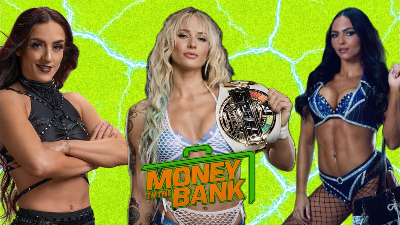Sol Ruca Vs Kiana James Vs Alba Fyre [Money In The Bank Qualifier] - WWE 2K25