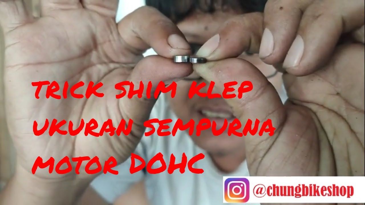 tutorial mencari shim klep cepat dan mudah di NINJA CBR mesin dohc valve clearance
