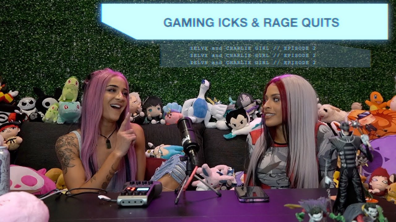 GAMING ICKS and RAGE QUITS! | ZELVX and CHARLIE GIRL | Ep. 2