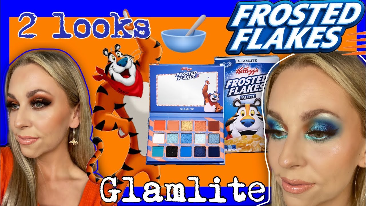 GLAMLITE FROSTED FLAKES || 2 LOOKS #frostedflakes #glamlite