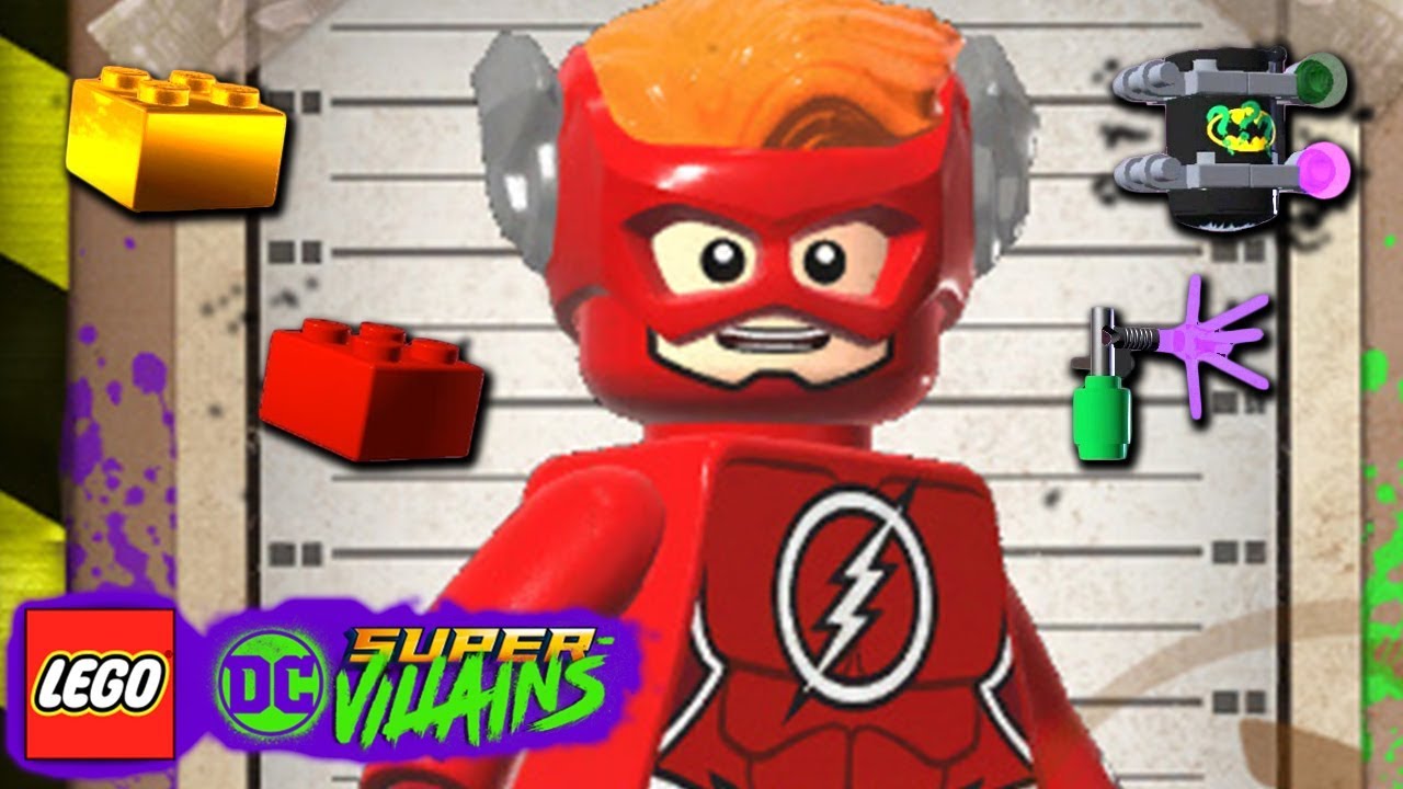 LEGO DC Super Villains #77 STARS OLHANDO O QUÊ 100% MINIKITS GRAFITE PERSONAGEM E BLOCO VERMELHO