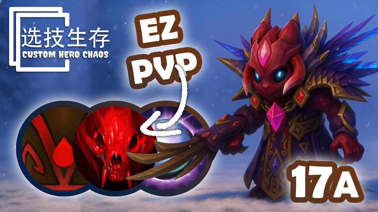 Spectre Round 65 Best Skills Combo Easy PVP - Dota 2 Custom Hero Chaos