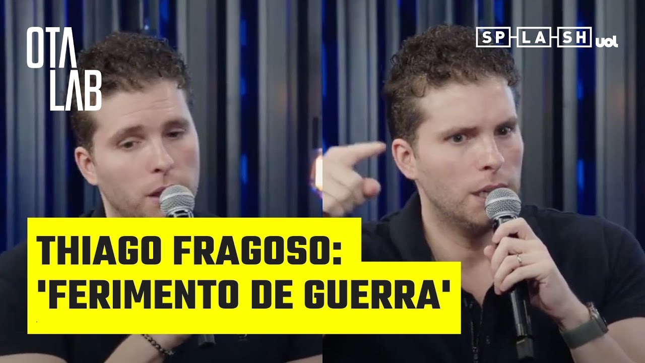 Thiago Fragoso desabafa sobre acidente grave em cena: 'Ferimento de guerra'