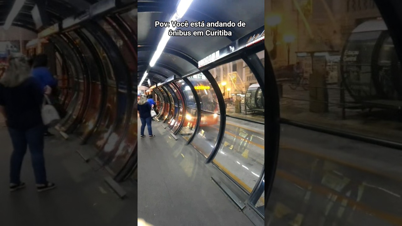 &Ocirc;nibus em Curitiba #onibus #cwb #curitiba #parana #&ocirc;nibus #curiosidades #turismo #viral