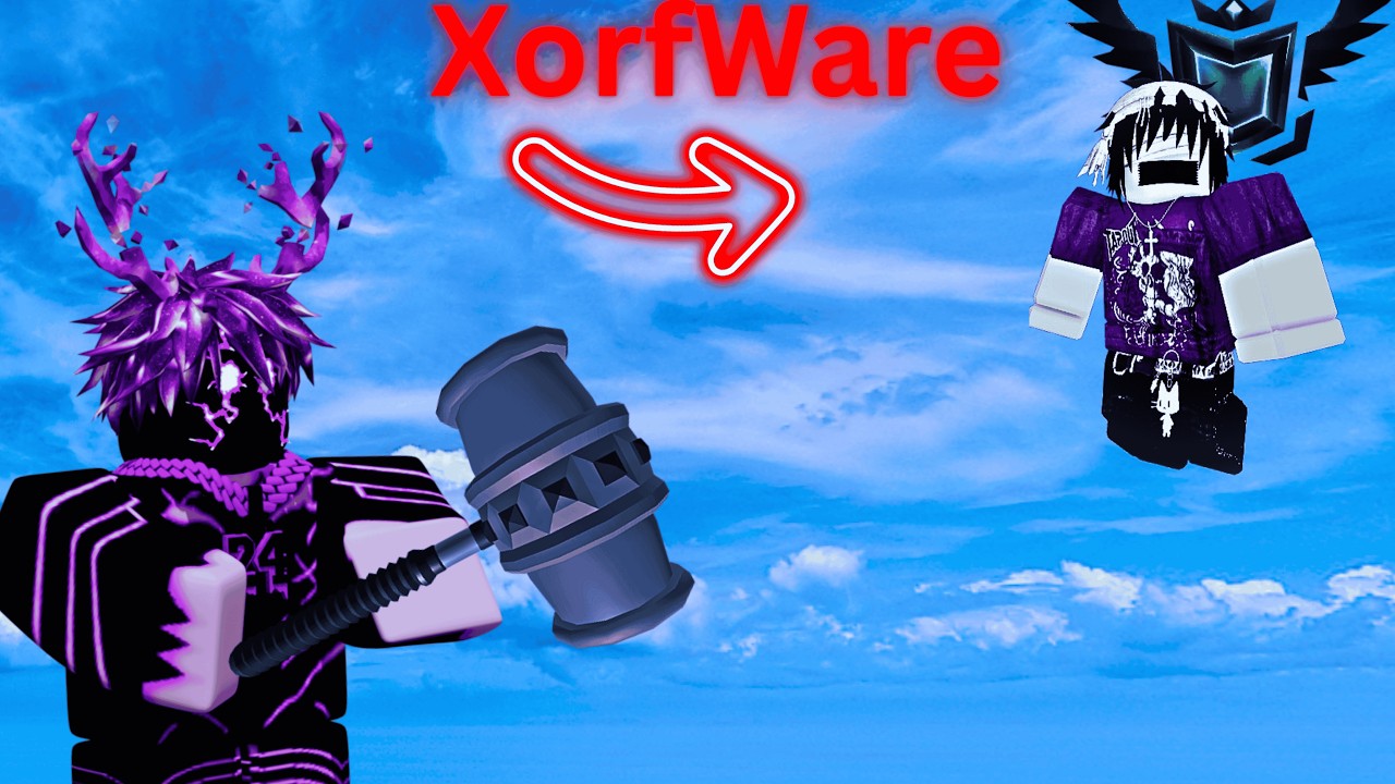 Xorfee toggles during a 1v1 (Roblox Rivals)..