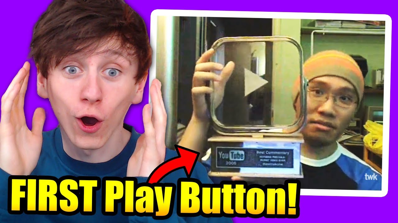 There were Youtube Play Buttons in 2006?!