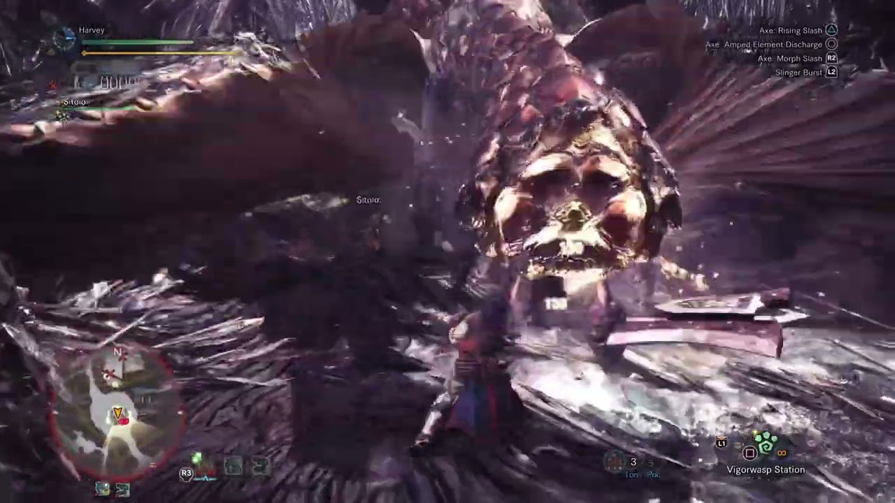 One Death Later… Revenge Complete (Monster Hunter World  - Killing Bazelgeuse)