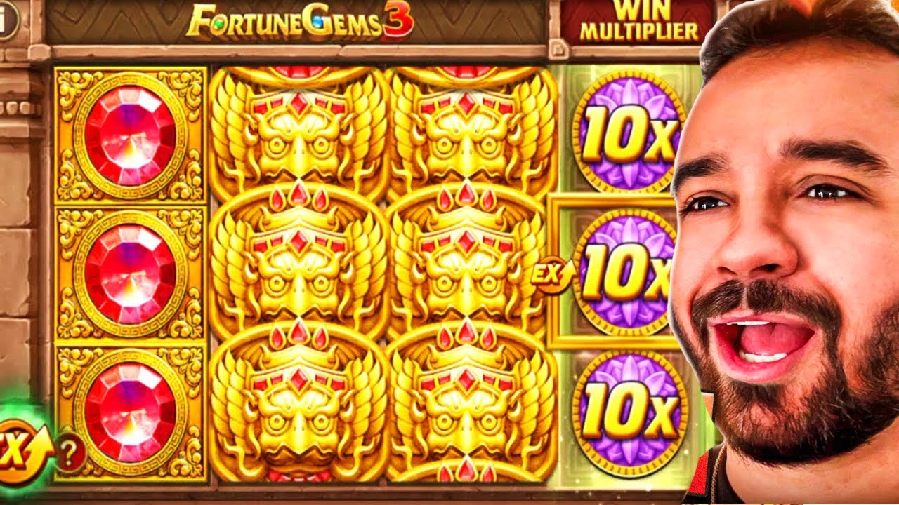 500 GIROS NO FORTUNE GEMS 3 ME SURPREENDEU MUITO!