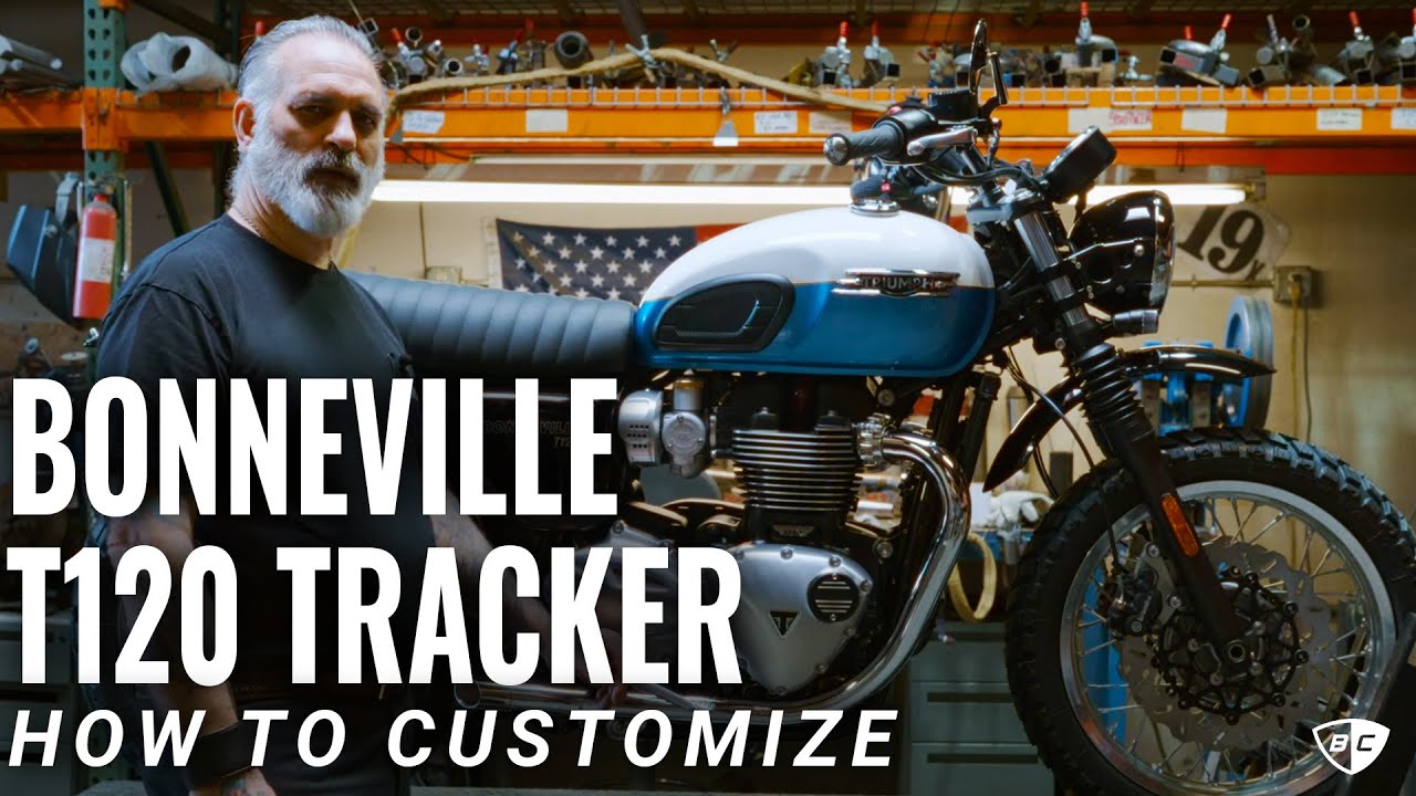 Кастомный Triumph Bonneville T120 Tracker/Scrambler | British Customs