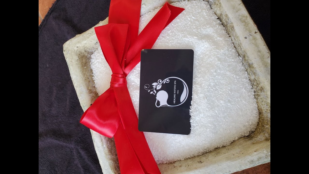 HOW TO PROPERLY GIVE A GIFT CERTIFICATE TO VISIT THE SPA!