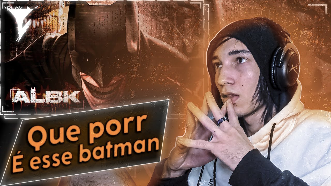 (Mlk batman ta bem n) REACT Olhos da Escuridão | The Bat (Batman Analog Horror) | ALBK