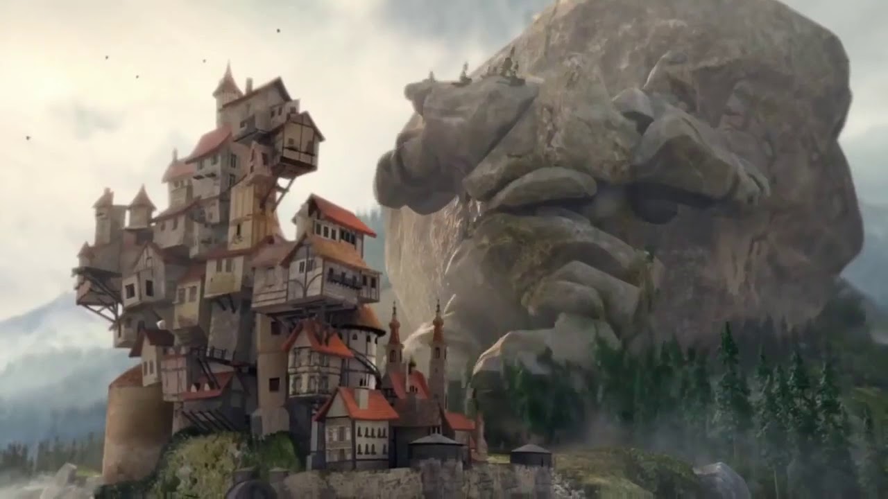 O Gigante de pedra e o castelo - Um Conto sobre Momentum e In&eacute;rcia