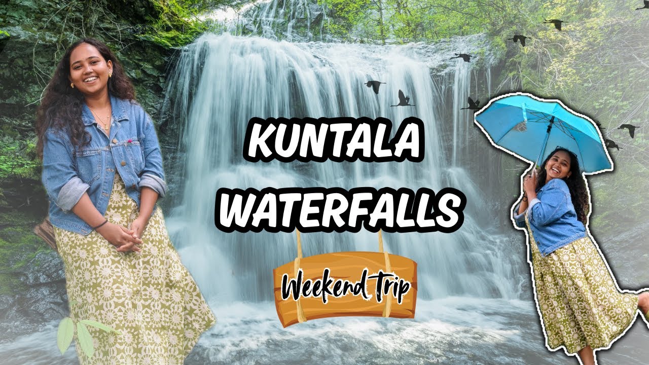 Weekend Getaway😊Kuntala Waterfalls లో Beauty❤️|| Kuntala Waterfalls || Telangana  #telangana