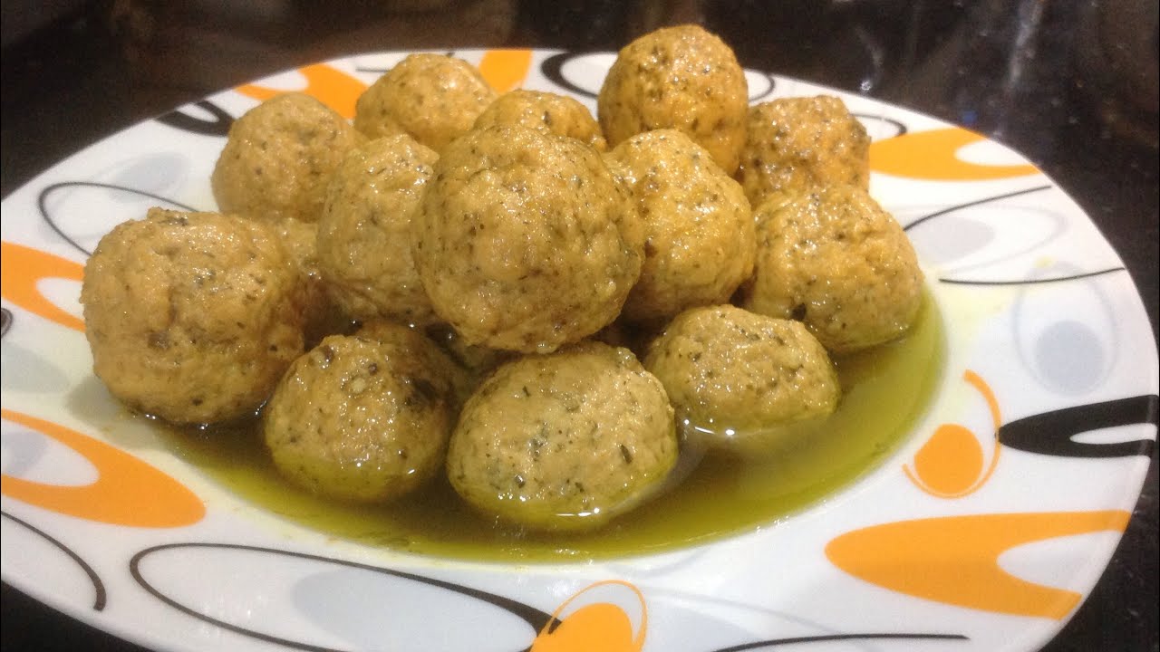 BNEDA9 / BOULETTES A LA VIANDE DE DINDE HACHÉE  (بنادق بلحم الديك الرومي (كرات اللحم المفروم