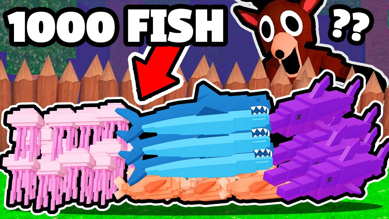 I Filled my ENTIRE BASE with FISH in 99 Nights...