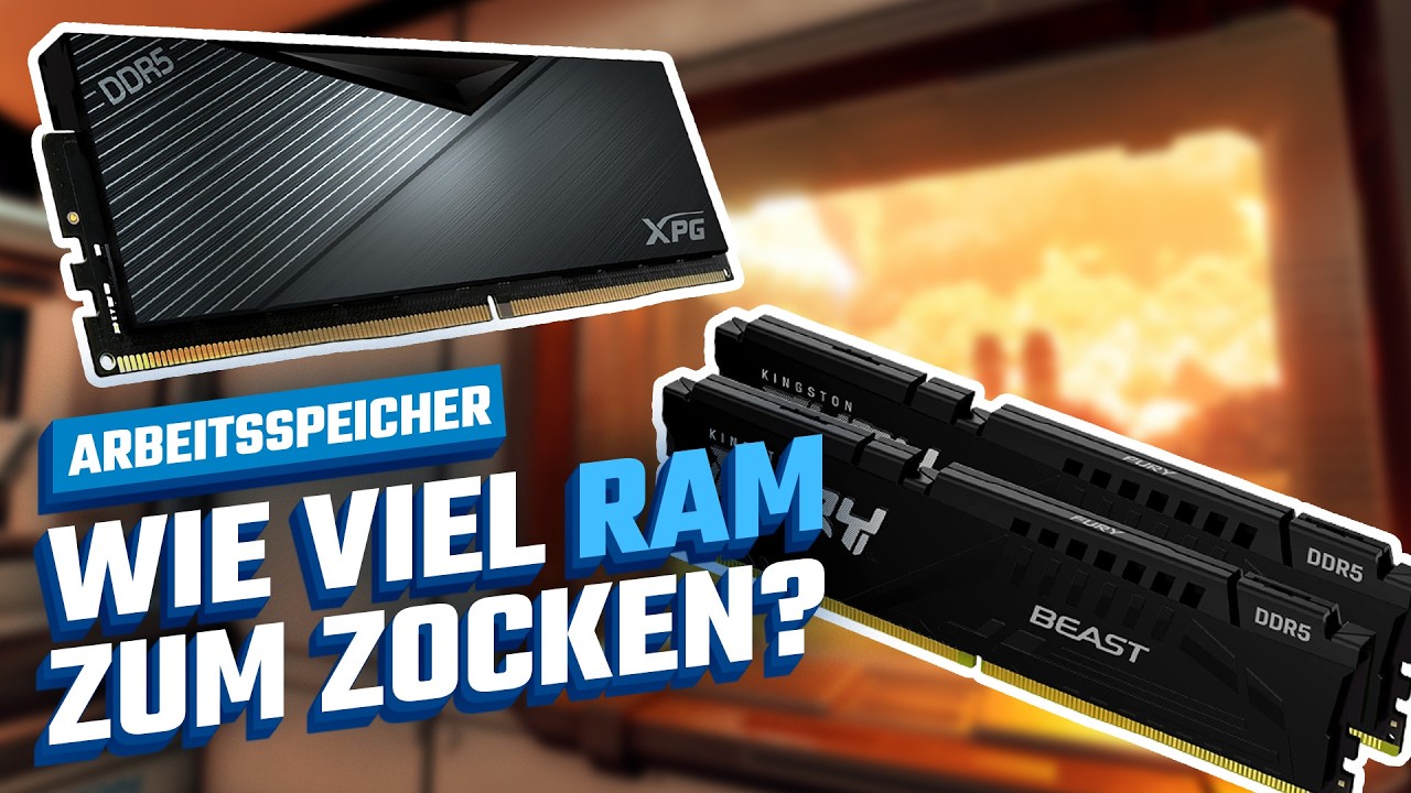 16 oder 32 GB RAM? Das braucht Gaming 2026 wirklich!