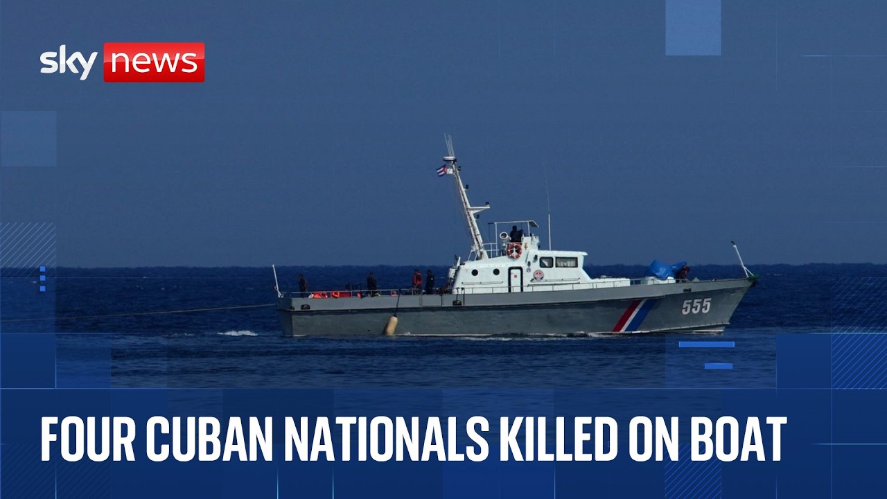 Four people killed by Cuban forces during 'infiltration' attempt | Sky News coverage