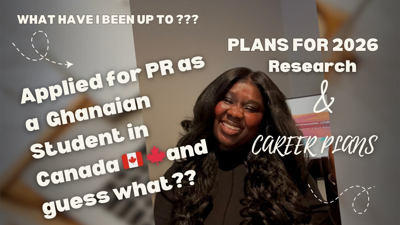 I Applied for PR While on a Study Permit in Canada 🇨🇦🍁 | What Comes Next?”