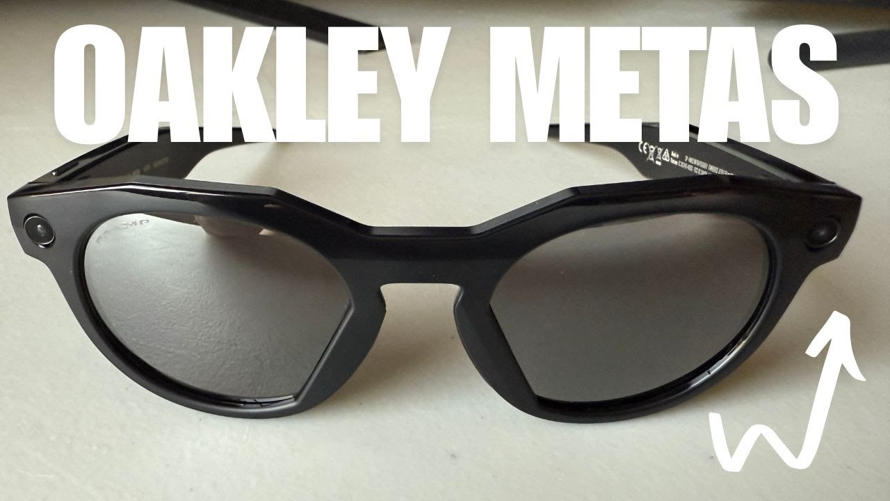 BLACK - Oakley Meta Smartglasses Review: Are They Worth The Money?  [Honest Hands-On Test]