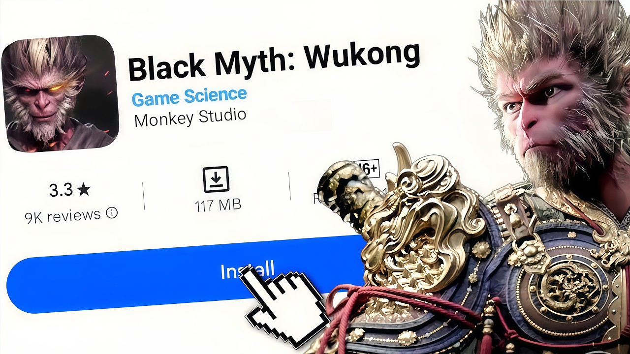 I Found 5 Secret Games Like Black Myth Wukong🔥On Mobile😱