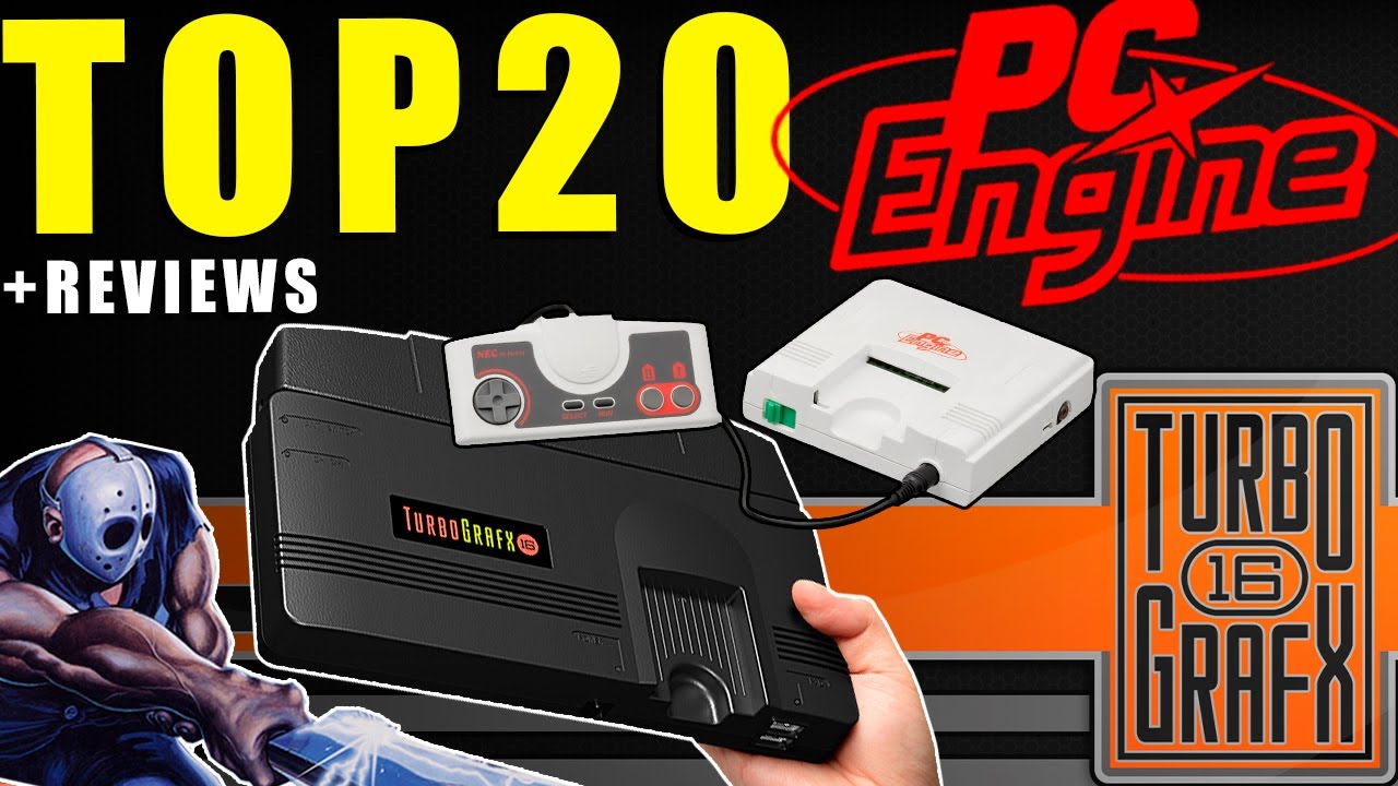TOP 20 melhores jogos PC Engine Turbografx-16 - Review games indispensáveis em Hu-card (sem CD)