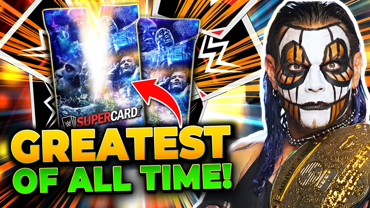 The GREATEST WWE SuperCard Pack Opening of ALL TIME! 🤯