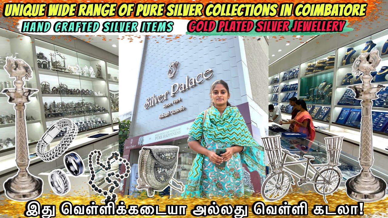 Silver Palace Cross Cut Road Coimbatore/Silver shop in coimbatore