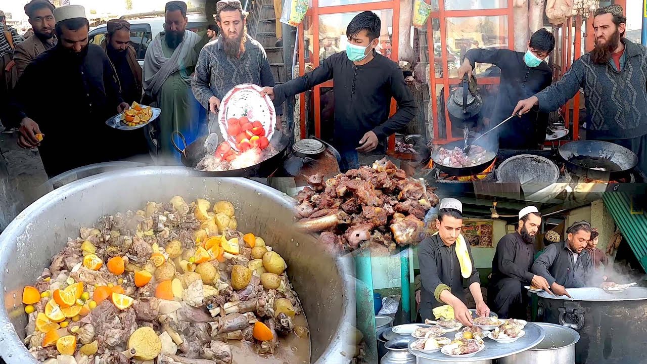 Breakfast in Marko Bazaar | Mountain of gosht | Roosh | Karahi | Pata tekka | Shinwari tekka food