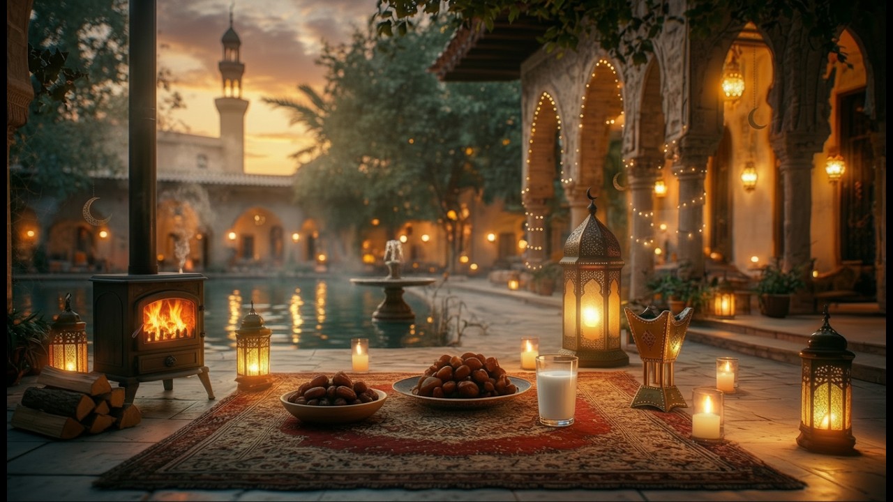 رمضانيات المنشاوي تلاوة خاشعة لسورة البقرة محمد صديق المنشاوي مع اجواء رمضان صوت الماء والحطب