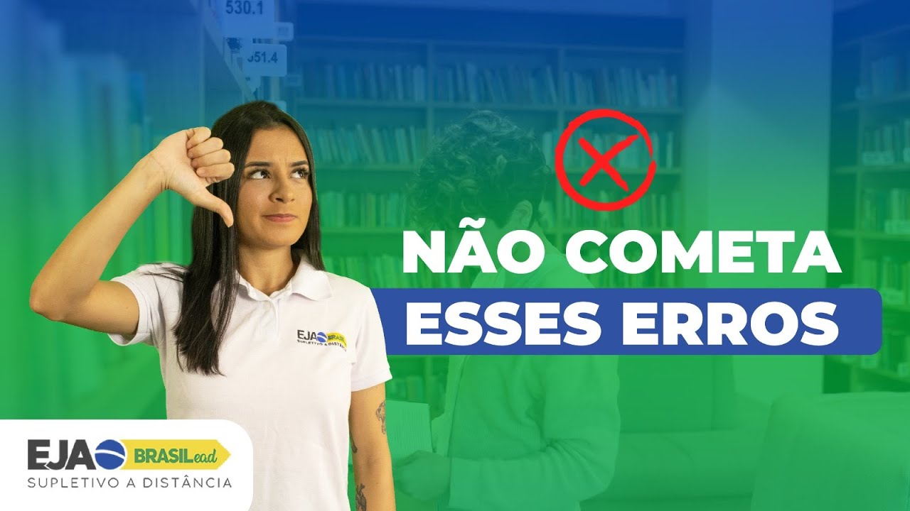 5 maiores erros de quem quer terminar os estudos