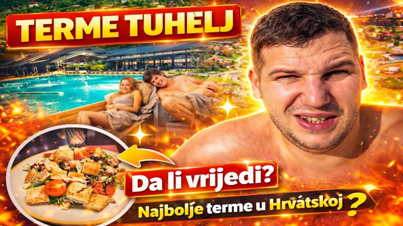 Terme Tuhelj – Kompletnan VLOG! Cijene, hrana, saune, bazeni, RAJ NA ZEMLJI !