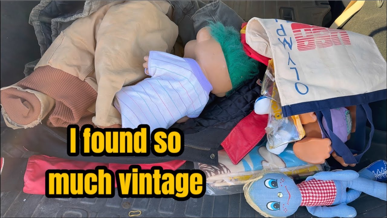 It was only 20 degrees outside at the flea market