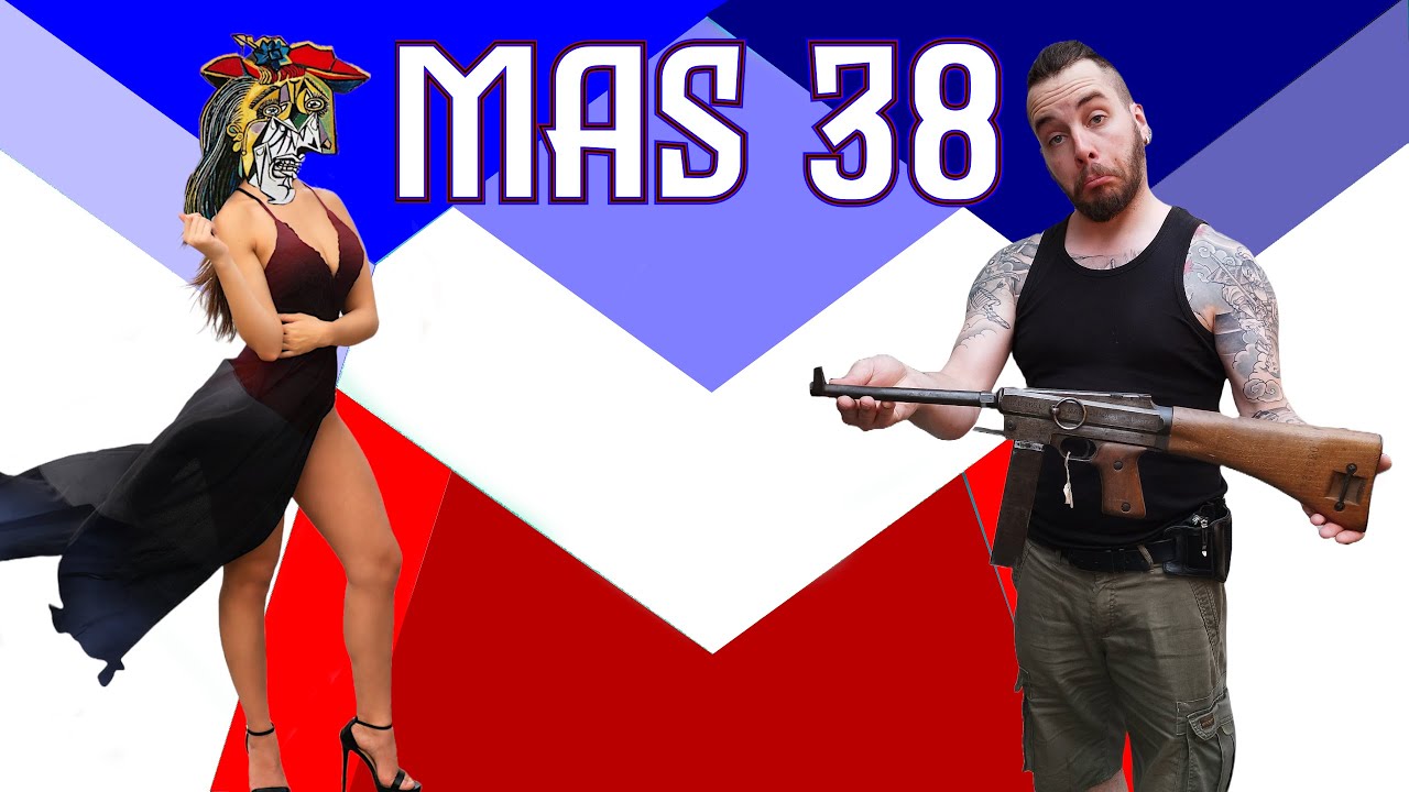 PROBABLEMENT une des MEILLEURES (et des plus bizarres) ARMES FRANÇAISES - MAS 38 FULL AUTO
