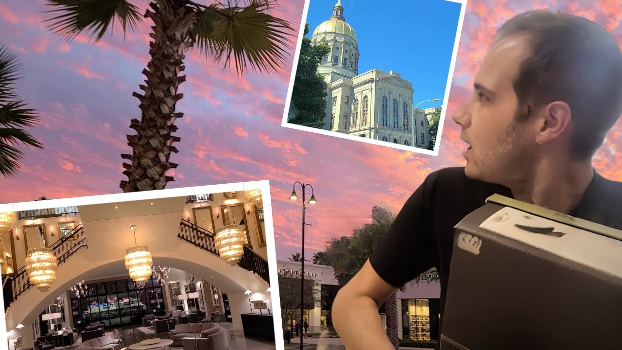 10/28 Georgia Travel Vlog! Ida Clair Dinner | Restoration Hardware | Hotel