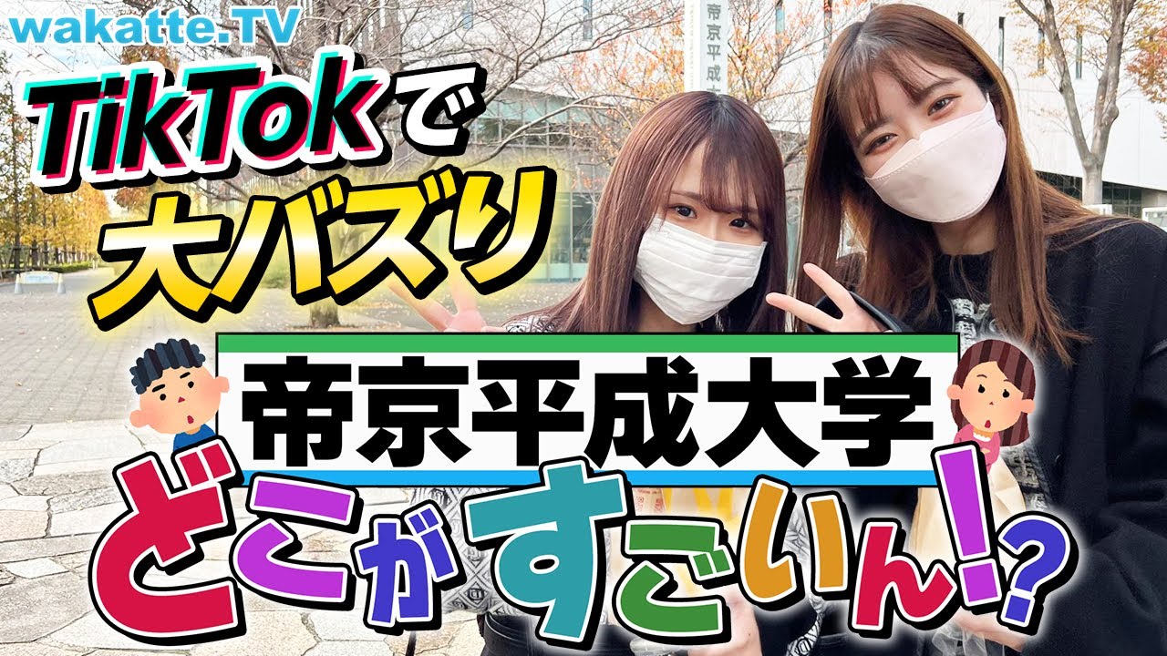 帝京平成大学バズってるけど結局どこがすごいん！？【wakatte TV】#805