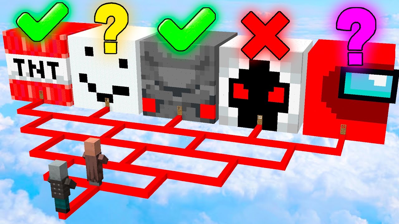 which boss house will villager choose?